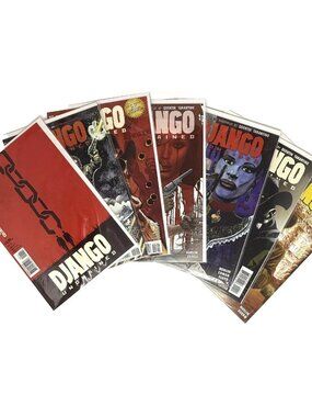 Django Unchained Comic Set 1-7 (2012) Origin First Appearance